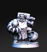 Badolff Peg Leg 3D-printed model